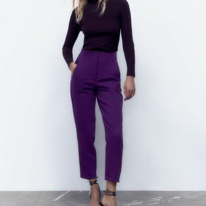 ZARA HIGH-WAISTED PANTS